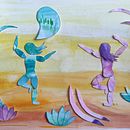 Mein Abschlussprojekt für den Kurs: Kreatives Sketching mit Aquarell für Anfänger. Un progetto di Illustrazione tradizionale, Bozzetti, Creatività, Disegno e Pittura ad acquerello di diebradies - 15.07.2022
