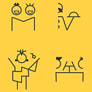 Diseño de pictogramas para una Asociacion cultural. Een project van  Br, ing en identiteit, Grafisch ontwerp, Vectorillustratie y Bewegwijzering van guillermina_scaraffia - 03.11.2022