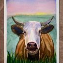 Meu projeto do curso: Retratos expressivos de animais em aquarela. Un progetto di Illustrazione tradizionale, Pittura ad acquerello, Disegno realistico e Illustrazione naturalistica di Thayná Lins - 04.11.2022