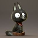 first Maya XGen. 3D, 3D Modeling, 3D Character Design, and 3D Design project by Harald Pizzinini - 11.04.2022