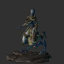 LIzard Warrior - Zbrush. Un progetto di 3D, Modellazione 3D, Videogiochi, Arte concettuale e Character design 3D di Jairo Valencia - 05.11.2022