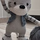 Mein Abschlussprojekt für den Kurs: Amigurumi: Häkle und designe lebendige Figuren. Un proyecto de Artesanía, Tejido, Art to, Creatividad con niños, Crochet y Amigurumi de s_christens - 05.11.2022