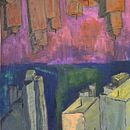 utopian cities. Un projet de Peinture, Peinture acr , et lique de salvatore alioto - 05.11.2022
