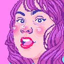 ABBY PIXELART AUTO RETRATO. Un proyecto de Pixel art e Ilustración tradicional de Aura Sampayo - 06.11.2022