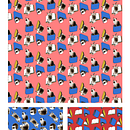 My project for course: Art Licensing 101: Build Your Illustration Career. Projekt z dziedziny Trad, c, jna ilustracja, Zarządzanie projektowaniem, Marketing, Pattern design i Zarządzanie portfolio użytkownika Musashi Hyodo - 05.11.2022