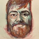 Mój projekt z kursu: Portret artystyczny akwarelami. Fine Arts, Painting, Watercolor Painting, and Portrait Drawing project by Hanna Gawlas - 11.06.2022
