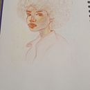 Mon projet du cours : Dessin de portraits expressifs aux crayons de couleur . Een project van  Tekening,  Portrettekening, Sketchbook y Tekenen met kleurpotloden van isabelle SEGOL - 06.11.2022