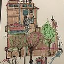 Mi proyecto del curso: Dibujo arquitectónico expresivo con marcadores de colores. Sketchbook projeto de jbcamin - 06.11.2022