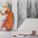 My project for course: Graphic Experimentation for Illustrated Stories: Minotaur . Traditional illustration, Stor, and telling project by Elpis Karathanasi - 11.04.2022
