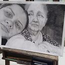 Meu projeto do curso: Retrato realista com lápis grafite. Un progetto di Illustrazione tradizionale, Belle arti, Bozzetti, Disegno a matita, Disegno, Disegno di ritratti, Disegno realistico, Disegno artistico e Disegno anatomico di Vitória Gurgel - 02.11.2022