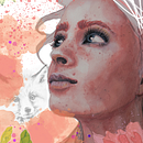 My project for course: Illustrated Portrait in Watercolor. Traditional illustration, Fine Arts, Painting, Drawing, Watercolor Painting, Portrait Drawing, and Artistic Drawing project by Claire Farcot - 11.08.2022