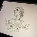 Mi proyecto del curso: Diseño e ilustración digital de tatuajes con Procreate Ein Projekt aus dem Bereich Traditionelle Illustration, Grafikdesign, Digitale Illustration, Tattoodesign und Digitale Zeichnung von Mariana Bagioli - 05.11.2022