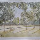Mi proyecto del curso: Paisajes naturales en acuarela. Artes plásticas, Pintura, e Pintura em aquarela projeto de Nayr Espinoza - 09.11.2022