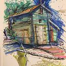 Mi proyecto del curso: Dibujo arquitectónico expresivo con marcadores de colores. Esboçado, Desenho, Ilustração arquitetônica, Sketchbook, Ilustração com tinta, Ilustração tradicional, e Arquitetura projeto de matidk00 - 07.11.2022