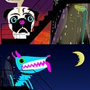 Fangs Gang Ein Projekt aus dem Bereich Comic, Stor, telling, Stor, board und Erzählung von Richard Turner - 09.11.2022