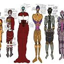 Concept Art Before Domestika. Un proyecto de Diseño de personajes, Diseño de vestuario y Dibujo digital de Darien Fontanez - 07.11.2022