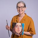 My project for course: Portrait Painting with Oil: Explore Light and Shade. Un proyecto de Bellas Artes, Pintura y Pintura al óleo de Jane French - 09.11.2022