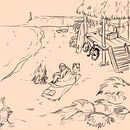 Mijn project van de cursus: Creëer nostalgische digitale illustraties met Procreate Ein Projekt aus dem Bereich Traditionelle Illustration, Digitale Illustration, Digitale Zeichnung, Sketchbook und Erzählung von Sanne-Marie Kohlmann - 09.11.2022
