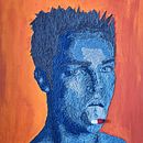 My project for course: Realistic Embroidered Portraiture: Tell Stories with Color. Bordado, e Design têxtil projeto de lesley sachs - 10.11.2022