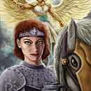 Joan of Arc. Traditional illustration, and Character Design project by Roy Lopez - 11.09.2022