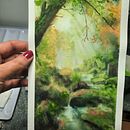 Il mio progetto del corso: Paesaggi incantevoli ad acquerello: dipingi con la luce. Een project van Aquarelschilderen van verdeves - 12.11.2022