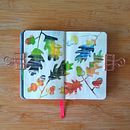 Mi proyecto del curso: Patrones botánicos en sketchbook: conquista la página en blanco . Ilustrasi tradisional, Desain Pola, Ilustrasi Botani, Dan Buku sketsa proyek oleh irene_mentedeprincipiante - 11.13.2022