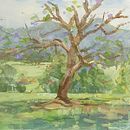 My project for course: Plein Air Oil Painting for Beginners: Paint Outdoors. Fine Arts, Painting, and Oil Painting project by pippin_graphics - 11.10.2022