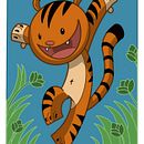 Cute cat illustration. Een project van Traditionele illustratie, Ontwerp van personages,  Concept art, 2D-animatie,  Tekening y Anatomisch tekenen van Randy Lillegaard - 13.11.2022