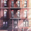 New York Facade.. Un proyecto de Ilustración tradicional y Publicidad de Sergio Picazo Ferro - 13.11.2022