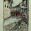 My project for course: Expressive Architectural Sketching with Colored Markers. Un proyecto de Bocetado, Dibujo, Ilustración arquitectónica, Sketchbook e Ilustración con tinta de Caromin Louw - 09.11.2022