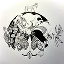 My project for course: Fairy-Tale Illustration with Pen and Ink. Drawing, Artistic Drawing & Ink Illustration project by Cristina Cinquini - 11.13.2022