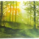My project for course: Dreamy Watercolor Landscapes: Paint with Light. Projekt z dziedziny  Malarstwo, Malowanie akwarelą, Trad, c i jna ilustracja użytkownika johndoyle44 - 12.11.2022