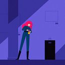 My project for course: Vectorial Animation Frame by Frame Style with After Effects. Projekt z dziedziny  Animacja i Animacje 2D użytkownika Nina Iremashvili - 12.11.2022