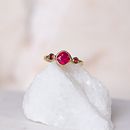 Anillo Rubí. Design de joias, Design, e Design de produtos projeto de Maike Siegel - 15.08.2022