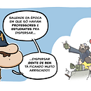 Humor gráfico para principiantes - Péricles Santos. Een project van Schrijven, Stripboek y  Tekening van Péricles Silva Dos Santos - 14.11.2022