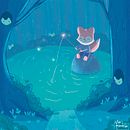 My project for course: Atmospheric Scenes in Procreate: Paint with Color and Light. Een project van Traditionele illustratie y Digitale illustratie van maristelakamiya - 15.11.2022