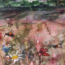 Mi proyecto del curso: Ilustración naturalista con acuarela y carboncillo. Un projet de Illustration traditionnelle, Peinture et Illustration naturaliste de Carme Farrerons - 15.11.2022