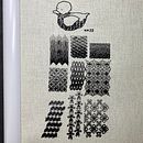 My project for course: Introduction to Blackwork Embroidery. Un proyecto de Bordado y Diseño textil de Kim Milai - 15.11.2022
