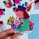 sticker designs. Un proyecto de Ilustración tradicional de Daria Solak - 16.11.2022