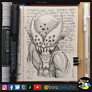 Mi proyecto del curso: Diario ilustrado: llena tu sketchbook de vivencias. Un proyecto de Ilustración tradicional, Bocetado, Dibujo, Sketchbook e Ilustración con tinta de Boris Zarate - 30.10.2022