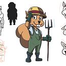 Il mio progetto del corso: Character design per videogiochi e applicazioni. Un projet de Conception de personnages, Illustration numérique, Jeux vidéo, Conception de jeux vidéo , et Développement d'applications de Giovanni La Tona - 16.01.2022