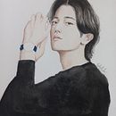 Mi proyecto del curso: Retrato en acuarela a partir de una fotografía. Ilustração tradicional, Pintura em aquarela, e Desenho de retrato projeto de Valentina Letelier - 16.11.2022
