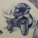 Mi proyecto del curso: Técnicas de tatuaje: sombreado con pepper shading. Traditional illustration, and Tattoo Design project by Leidy Sanchez - 11.17.2022