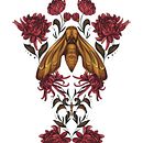 My project for course: Artistic Tattoo Design with Golden Effects in Procreate. Un projet de Illustration traditionnelle, Illustration numérique , et Conception de tatouage de sophieramster - 04.10.2022