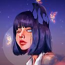 Il mio progetto per il corso: Ritratti fantasy digitali con Photoshop. Un progetto di Illustrazione tradizionale, Disegno, Illustrazione digitale, Disegno di ritratti, Disegno digitale e Pittura digitale di tyler_campbell121 - 12.11.2022