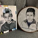 Mon projet du cours : Création de portraits brodés. Un proyecto de Bordado y Diseño textil de Class'éco Créations - 17.11.2022