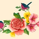 Mi proyecto del curso: Dibujo y composición naturalista en acuarela Las flores y la rana.. Un projet de Illustration traditionnelle, Dessin, Aquarelle et Illustration naturaliste de Rocio martinez - 19.11.2022