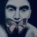 Metamorphosis- Mein Abschlussprojekt für den Kurs: Kreatives Porträt in Chiaroscuro mit Bleistift. Ilustração tradicional, Desenho a lápis, Desenho de retrato, Desenho artístico, Desenho com lápis de cor, e Pintura guache projeto de Sabrina Wohlfeil - 20.11.2022