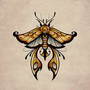 Mi proyecto del curso: Diseño de tatuajes artísticos con efectos dorados en Procreate. Un proyecto de Ilustración tradicional, Ilustración digital y Diseño de tatuajes de Orlando De León - 20.11.2022