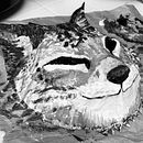 My project for course: Paper Mache for Beginners: Sculpt a Colorful Character. Projekt z dziedziny Trad, c, jna ilustracja, Projektowanie postaci, Projektowanie zabawek, To, art, Kreat, wne zabaw i z dziećmi użytkownika Mare Johnston - 21.11.2022